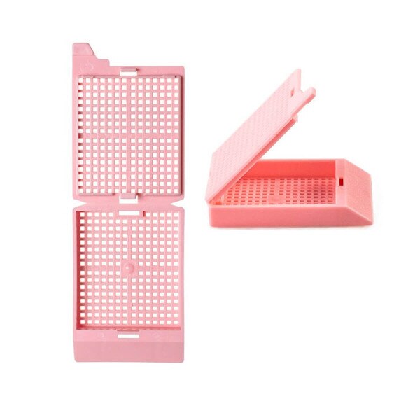 One Piece Biopsy Cassette, pink